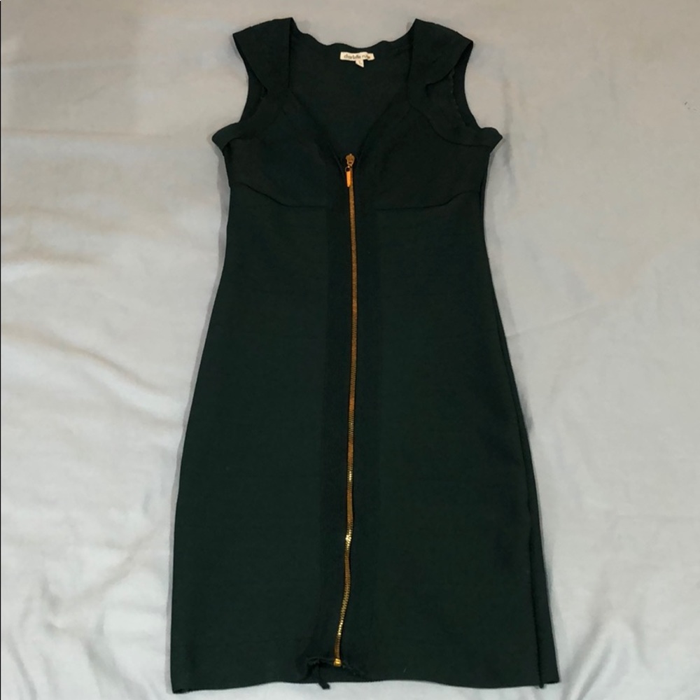 Dark Green Dress